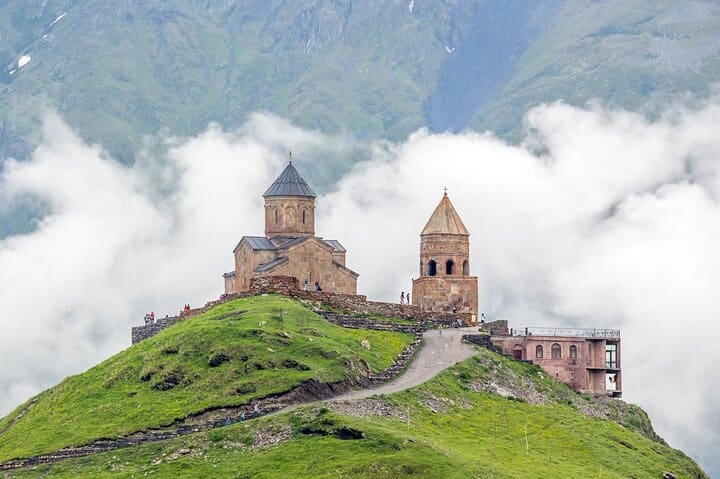 Dariali Monastery Gveleti Waterfall and Gergeti Tour from Kazbegi — photograph 4
