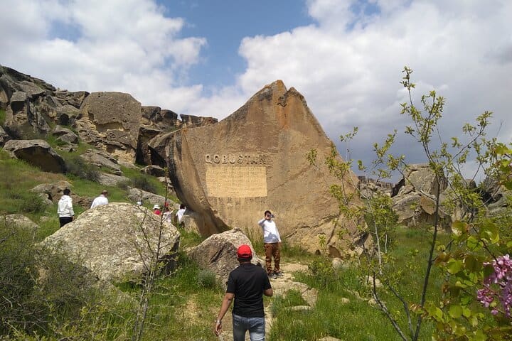 Baku Gobustan, Mud Volcano, Fire Temple and Burning Mountain — photograph 5