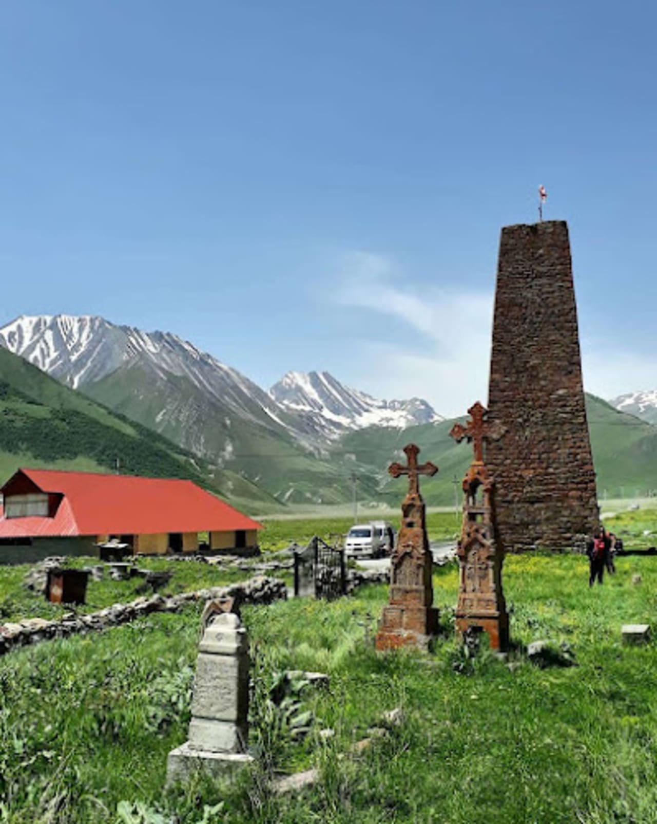 From Kazbegi to Truso Valley Trek with Hotel Transfers
