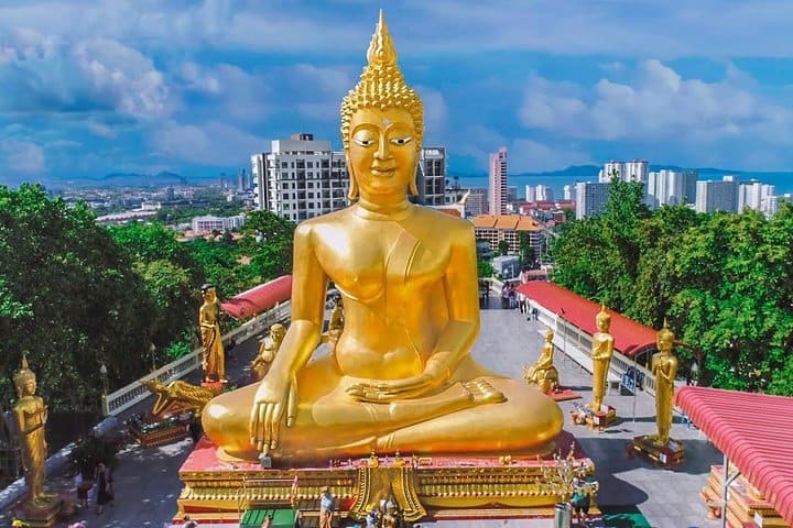 Pattaya City Tour: Big Buddha Hill, Gems Museum and Gallery with Round Trip Transfer