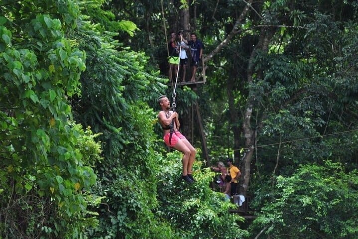 Phuket Adventure Tour Flying Fox and Nature Escape with Rafting — photograph 2
