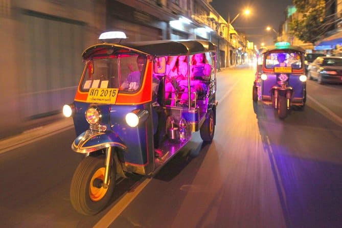 Bangkok After Dark Tuk-Tuk Temples, Markets & Street Food Evening Tour — photograph 3
