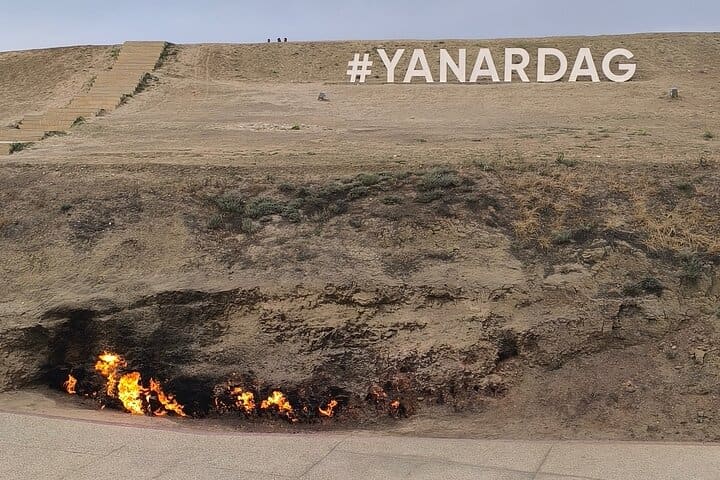 Baku Gobustan, Mud Volcano, Fire Temple and Burning Mountain — photograph 4