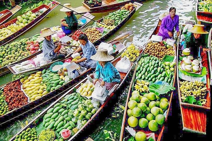 Damnoen Saduak Floating Market and Maeklong Market Tour Bangkok — photograph 2
