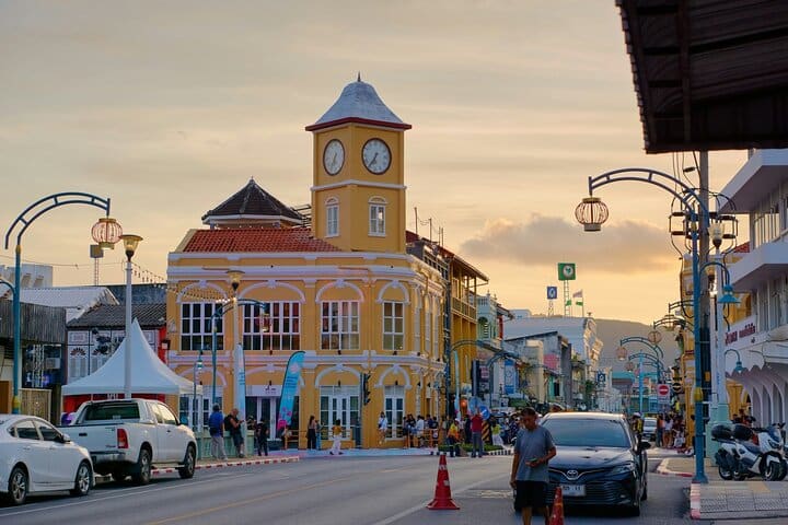 Phuket Tour with Wat Chalong, Karon View Point, Old Town