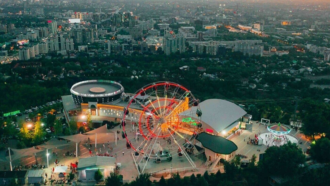 From Almaty : Medeu, Green Bazaar, Shymbulak ski resort, Kok-Tobe