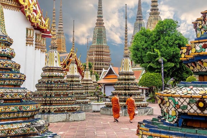 Three Temple River Cruise with Wat Pho, Wat Arun and Wat Rakhang